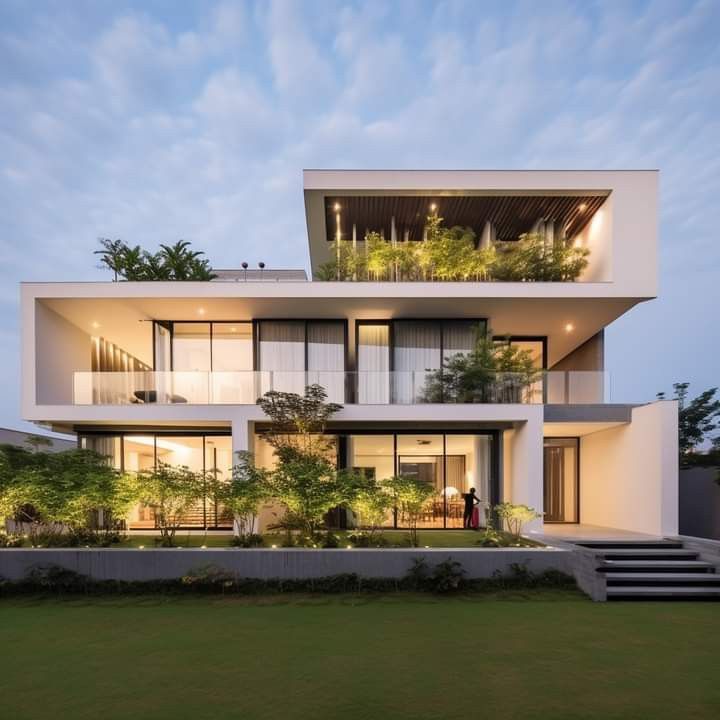 Thiết kế biệt thự sân vườn