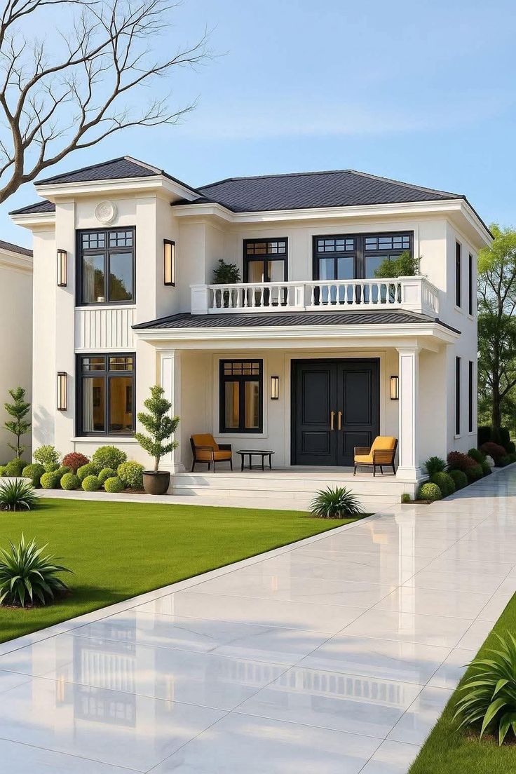Biệt thự sân vườn 1 tầng