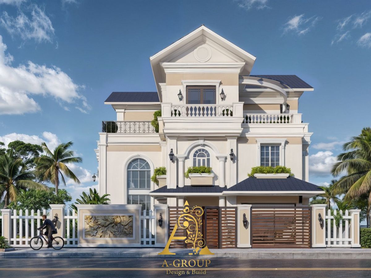 Thiết kế biệt thự Tân Cổ Điển