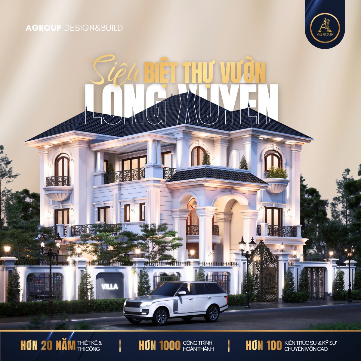 Thiết kế biệt thự tại Cần Thơ