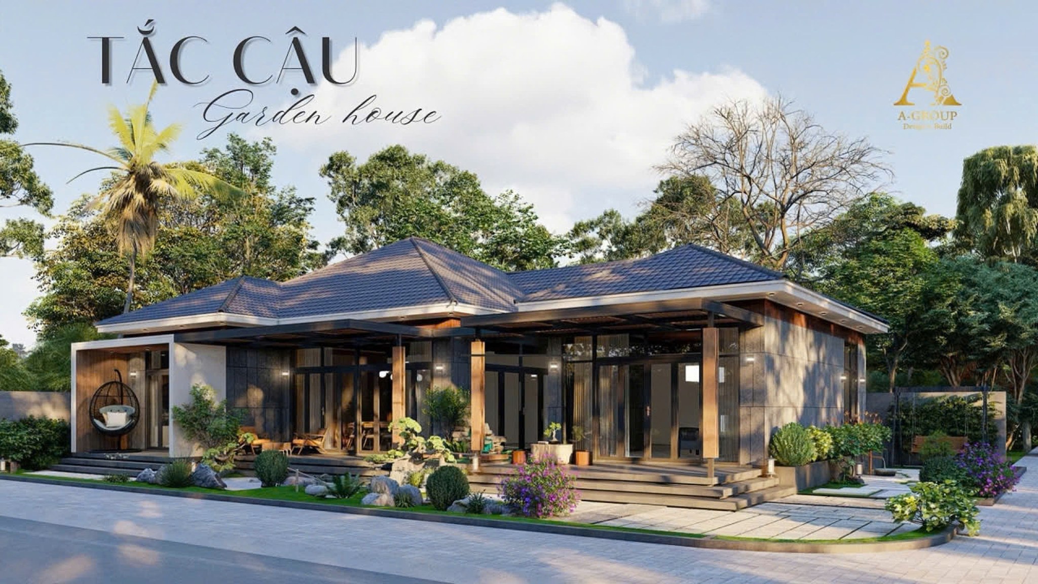 Mẫu thiết kế nhà vườn tại Cần Thơ